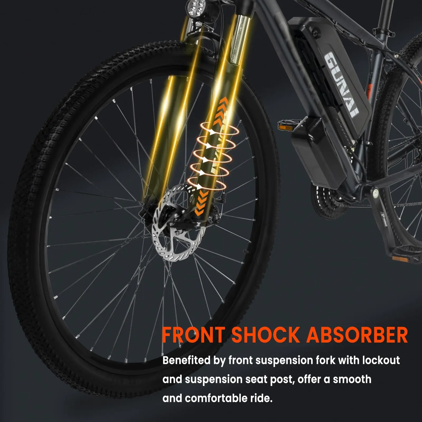 GUNAI GN29 Adult Electric Bike 750W Electrical Road Bicycle