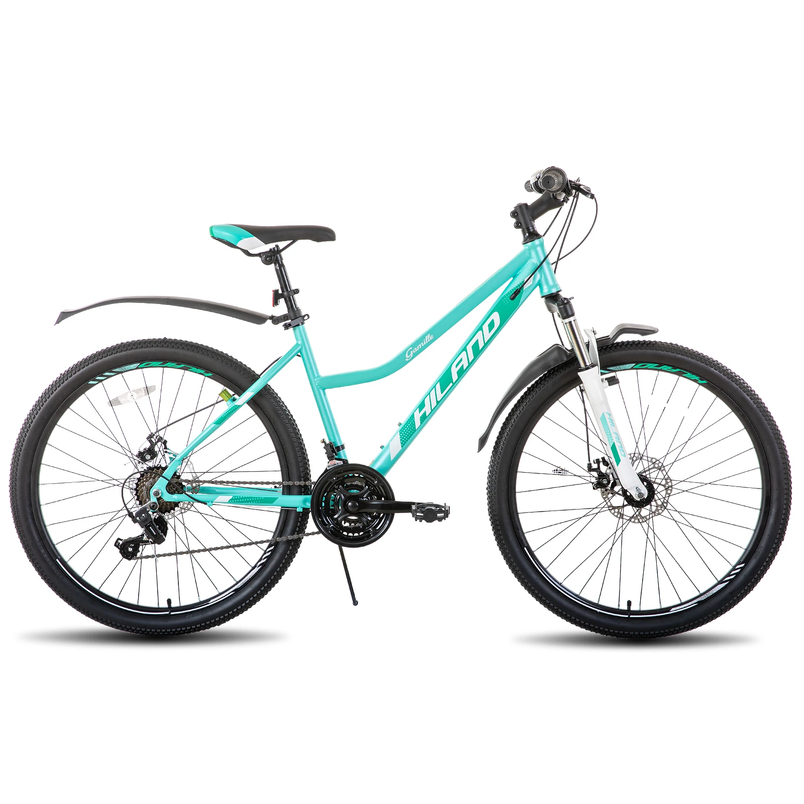 Hiland 26 Inch Womens Mountain Bike himano 21 Speed