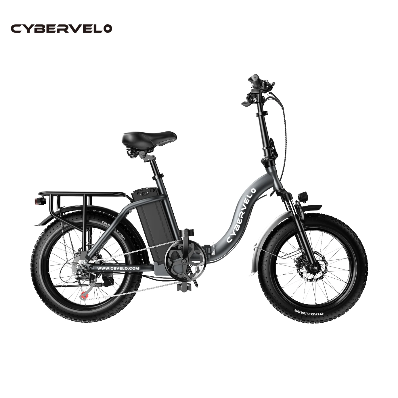 Cybervelo 1000W  Foldable E-bike for adults