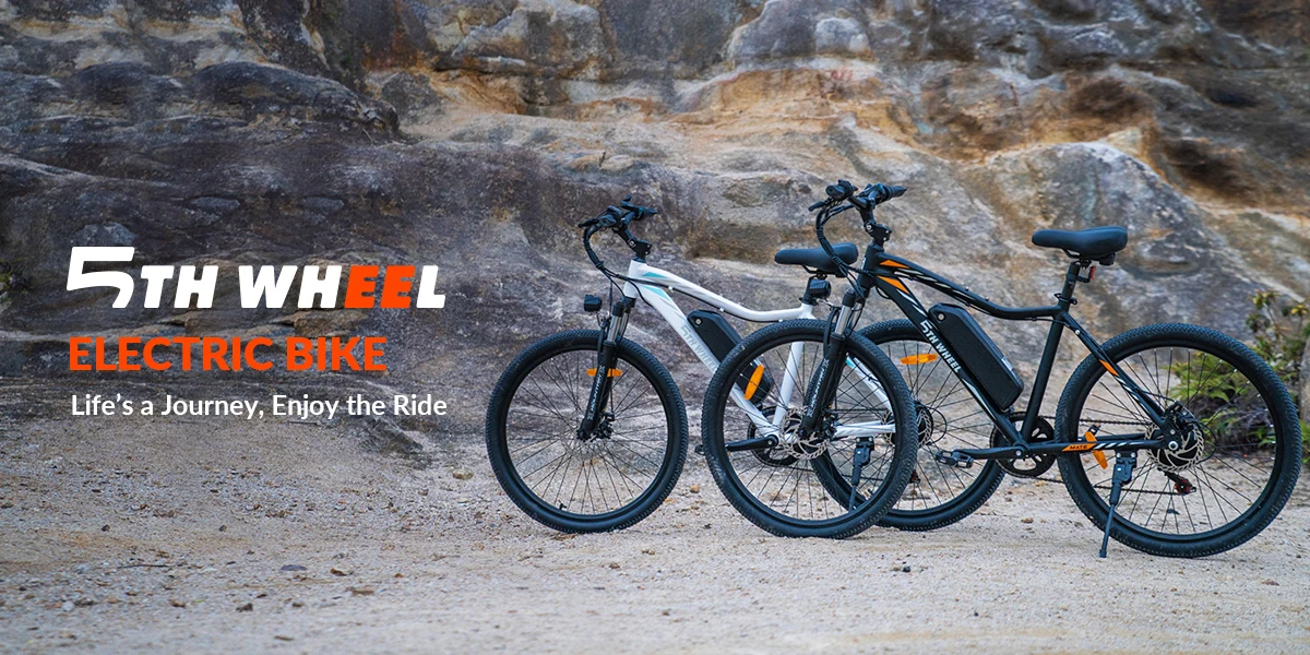 5TH WHEEL AB17 Electric Bike, 700W Peak Motor, 23 Mph Max Speed