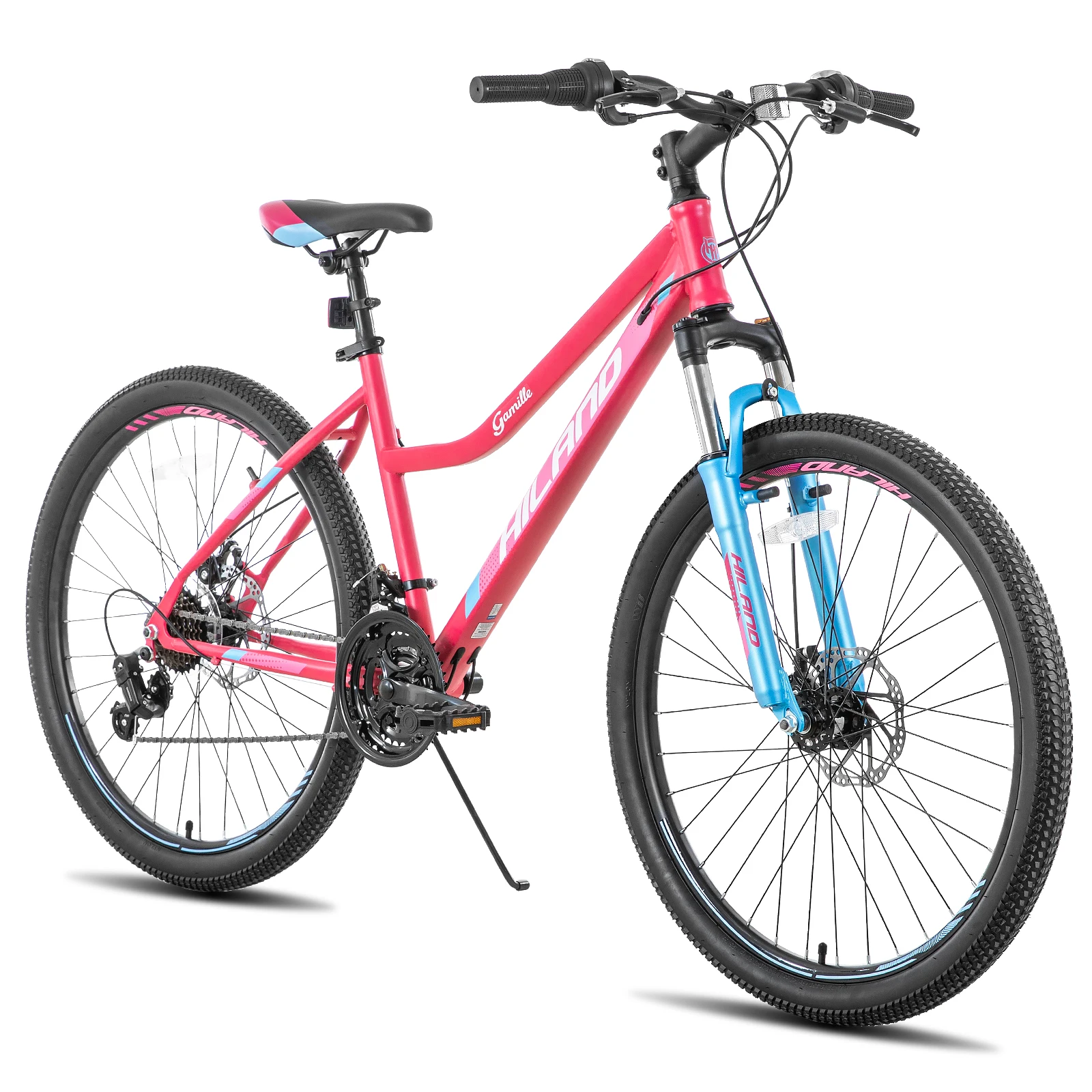 Hiland 26 Inch Womens Mountain Bike himano 21 Speed