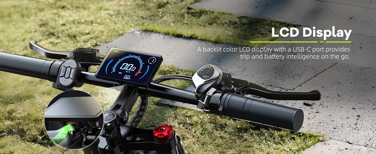 Cybervelo 26” Fat Tire Mountain Sand Snow E-Bike, 5000W