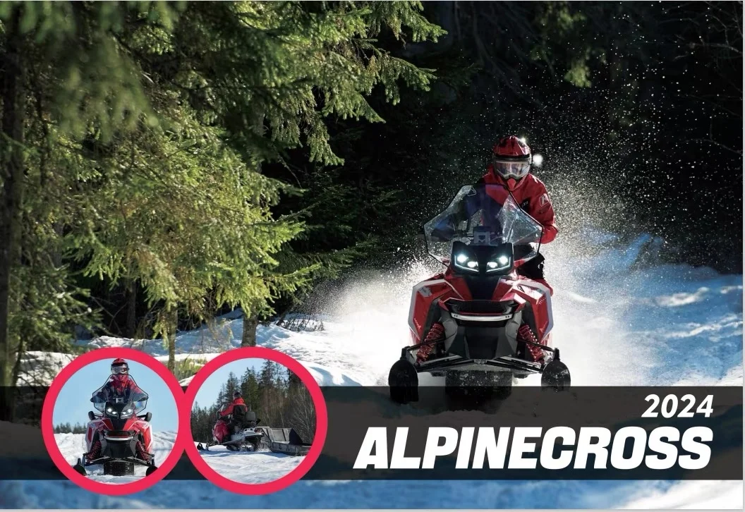 1000CC Two-Cylinder Touring Adult Snowmobile  for Snow and Sledding