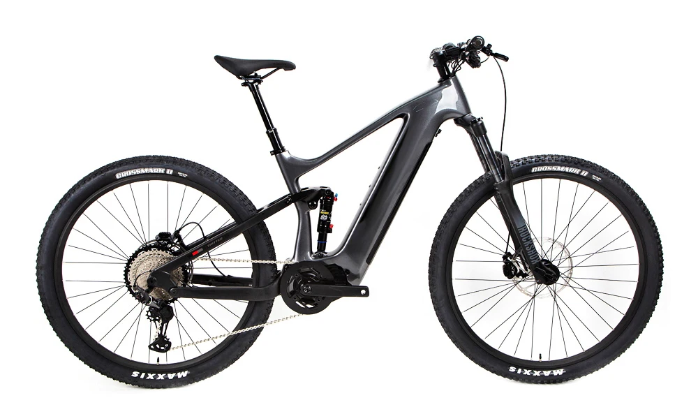Long Range Pedal Assist Electric Dual Suspension Mountain Bike