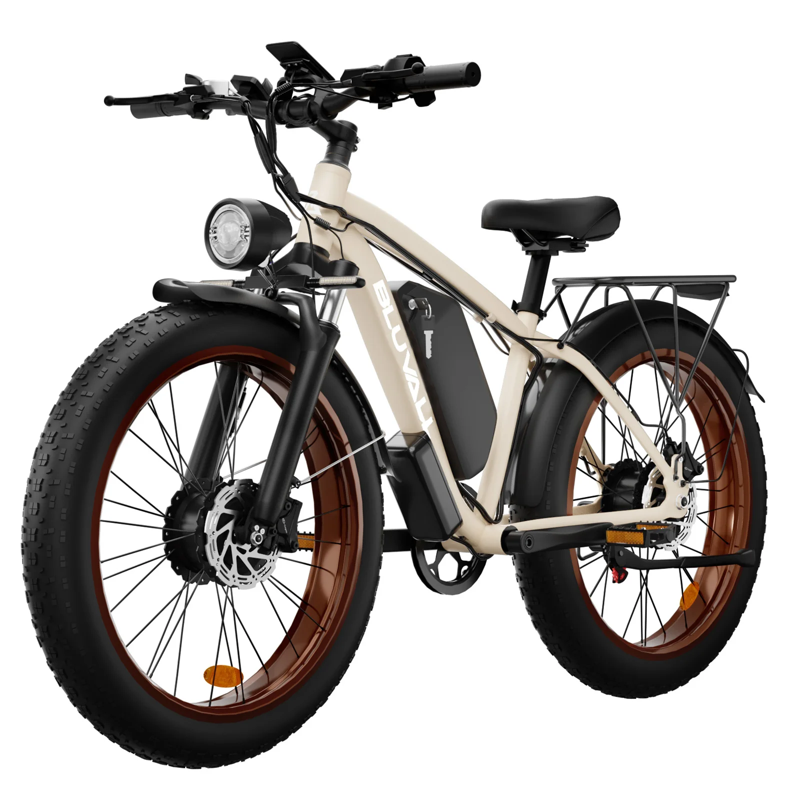 Moobelo M1 2000W Dual-Motor E-Bike 48V 22.4ah Fat Tires
