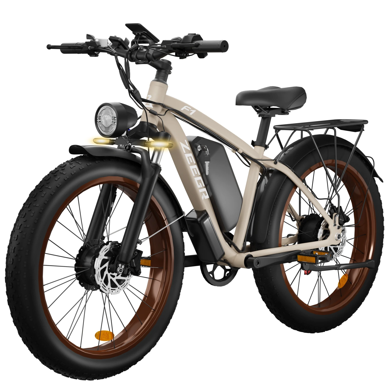 Moobelo M1 2000W Dual-Motor E-Bike 48V 22.4ah Fat Tires