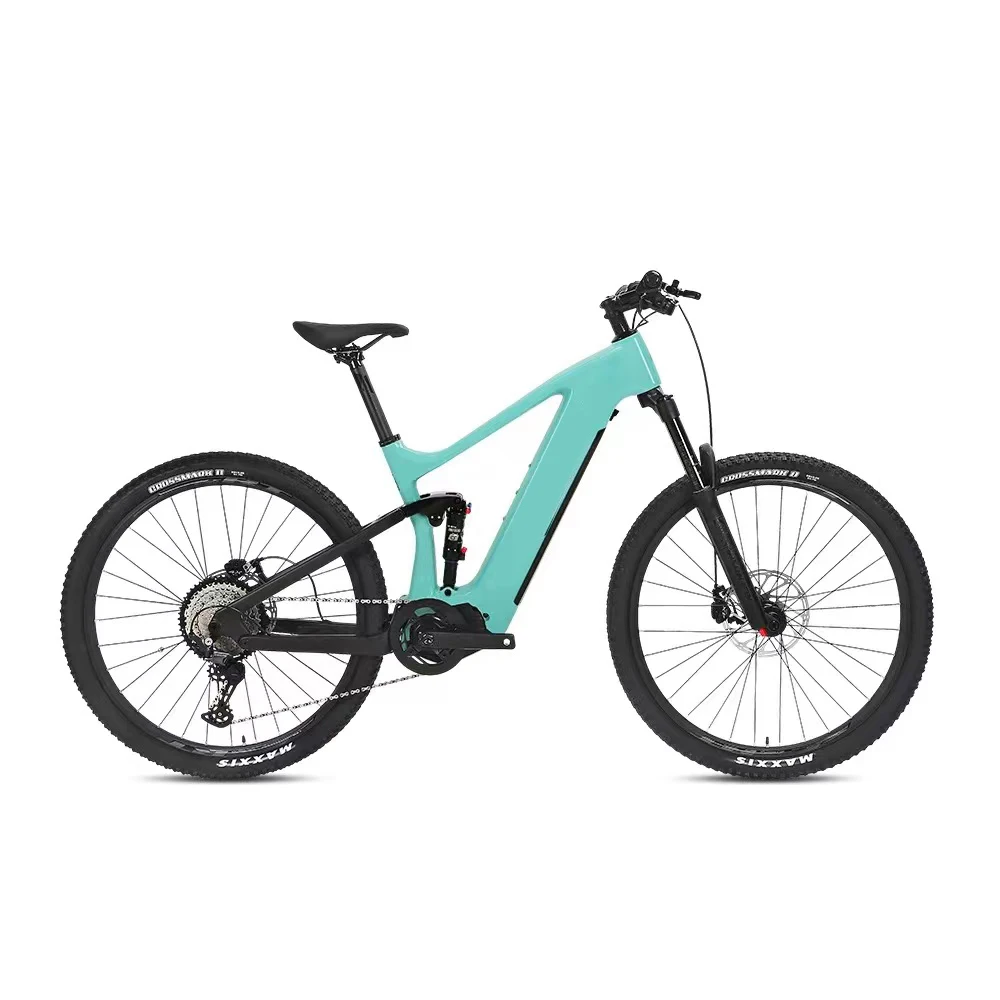 Long Range Pedal Assist Electric Dual Suspension Mountain Bike
