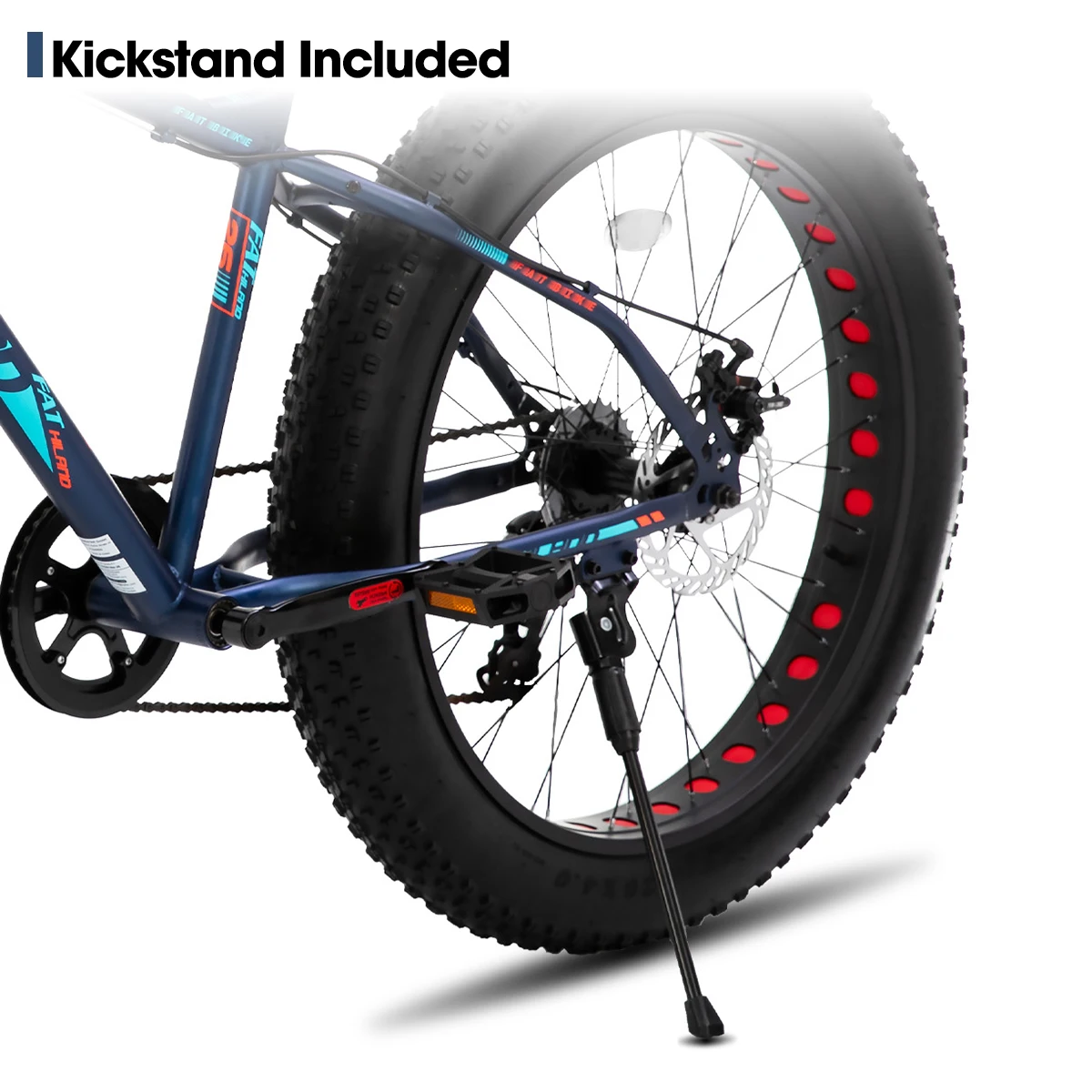 Hiland 20 Inch Kids' Bicycles Fat Tire Mountain Bike for  Age 5 + Years.