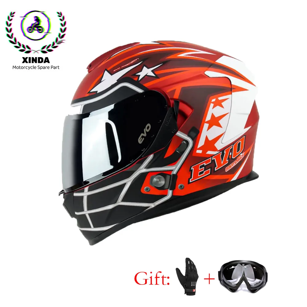 Motorcycle Helmet Waterproof Newest Painting Carbon Fiber helmet