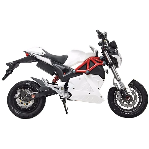 High Quality 7 Colors Available 2000W Electric Motorcycle 72/60V