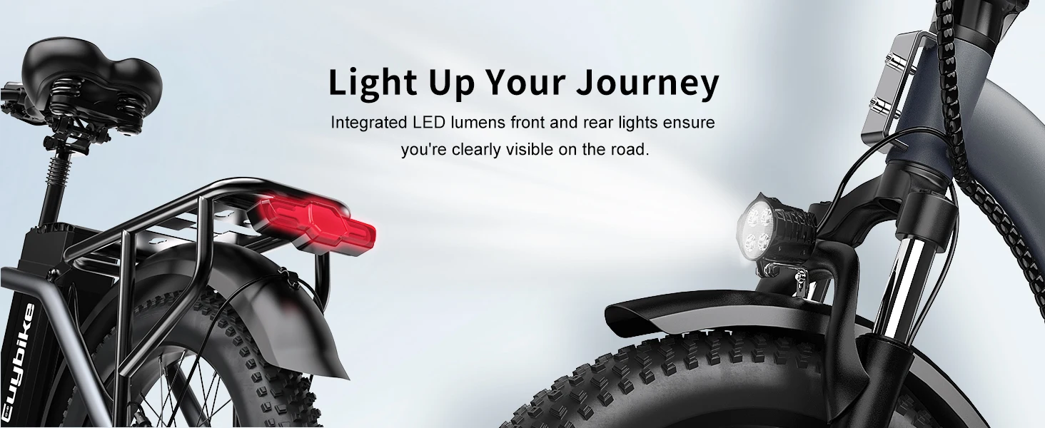 Cybervelo 1000W  Foldable E-bike for adults