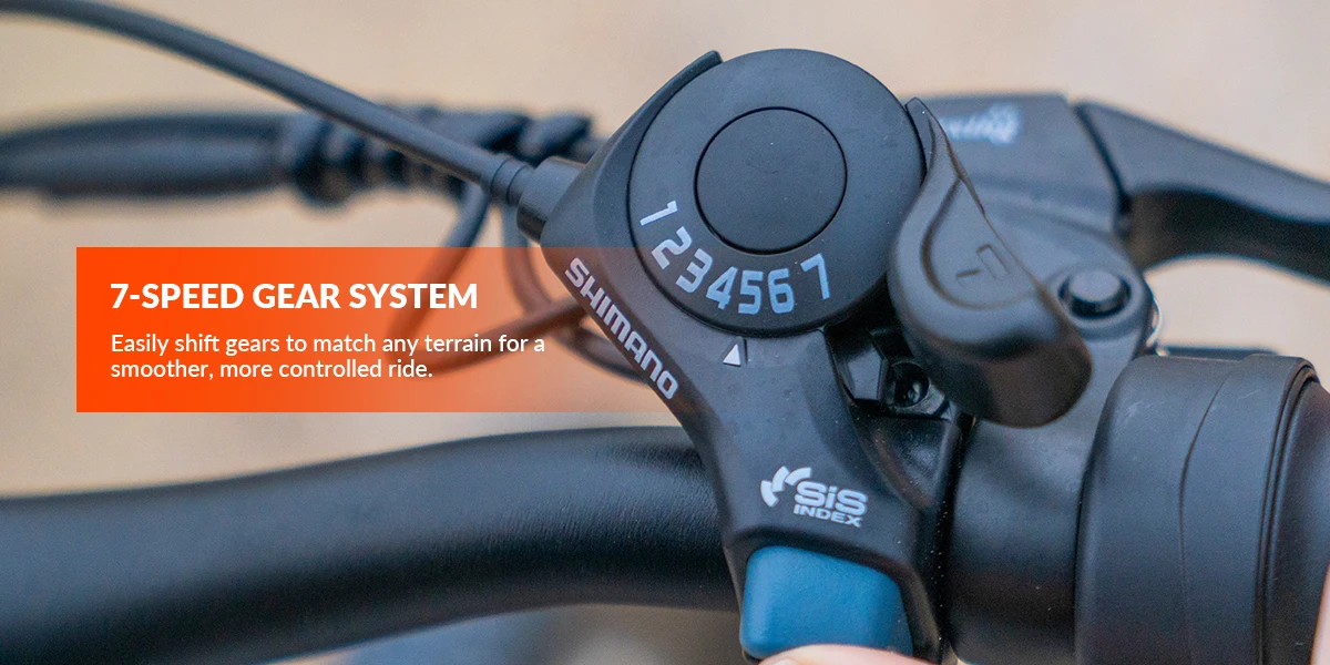 5TH WHEEL AB17 Electric Bike, 700W Peak Motor, 23 Mph Max Speed