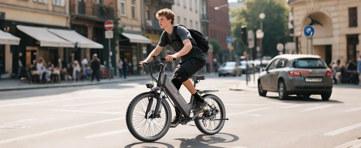 Electric Bike for Adults, 1500W Peak Ebike, 60Miles 25MPH
