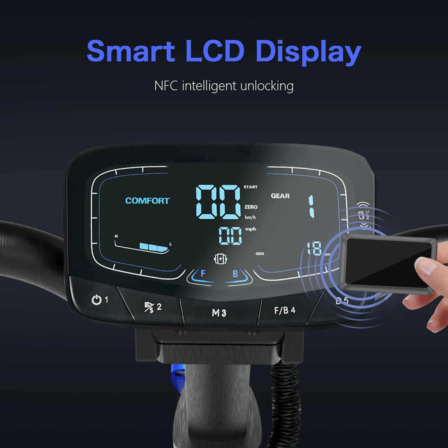 Electric scooter 50 MPH Fastest Dual Motor Scooter for adults