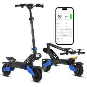 Electric scooter 50 MPH Fastest Dual Motor Scooter for adults