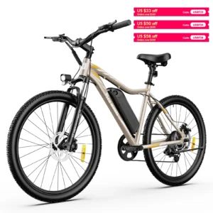5TH WHEEL AB17 Electric Bike, 700W Peak Motor, 23 Mph Max Speed