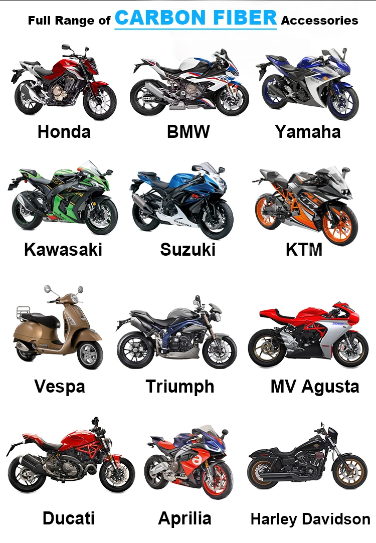 Carbon Fiber Motorcycle Predator Full Face Helmet With Light Anti-Fog