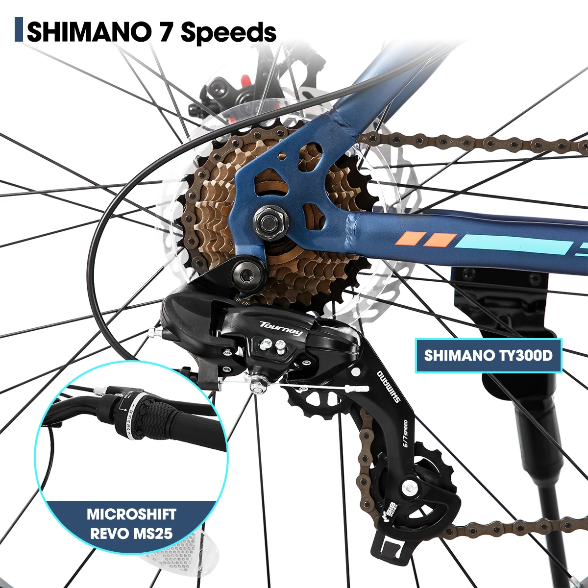 Hiland 20 Inch Kids' Bicycles Fat Tire Mountain Bike for  Age 5 + Years.