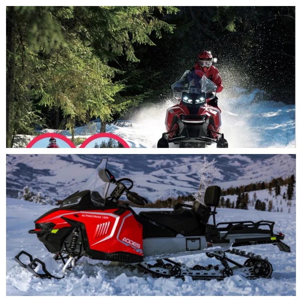 1000CC Two-Cylinder Touring Adult Snowmobile  for Snow and Sledding