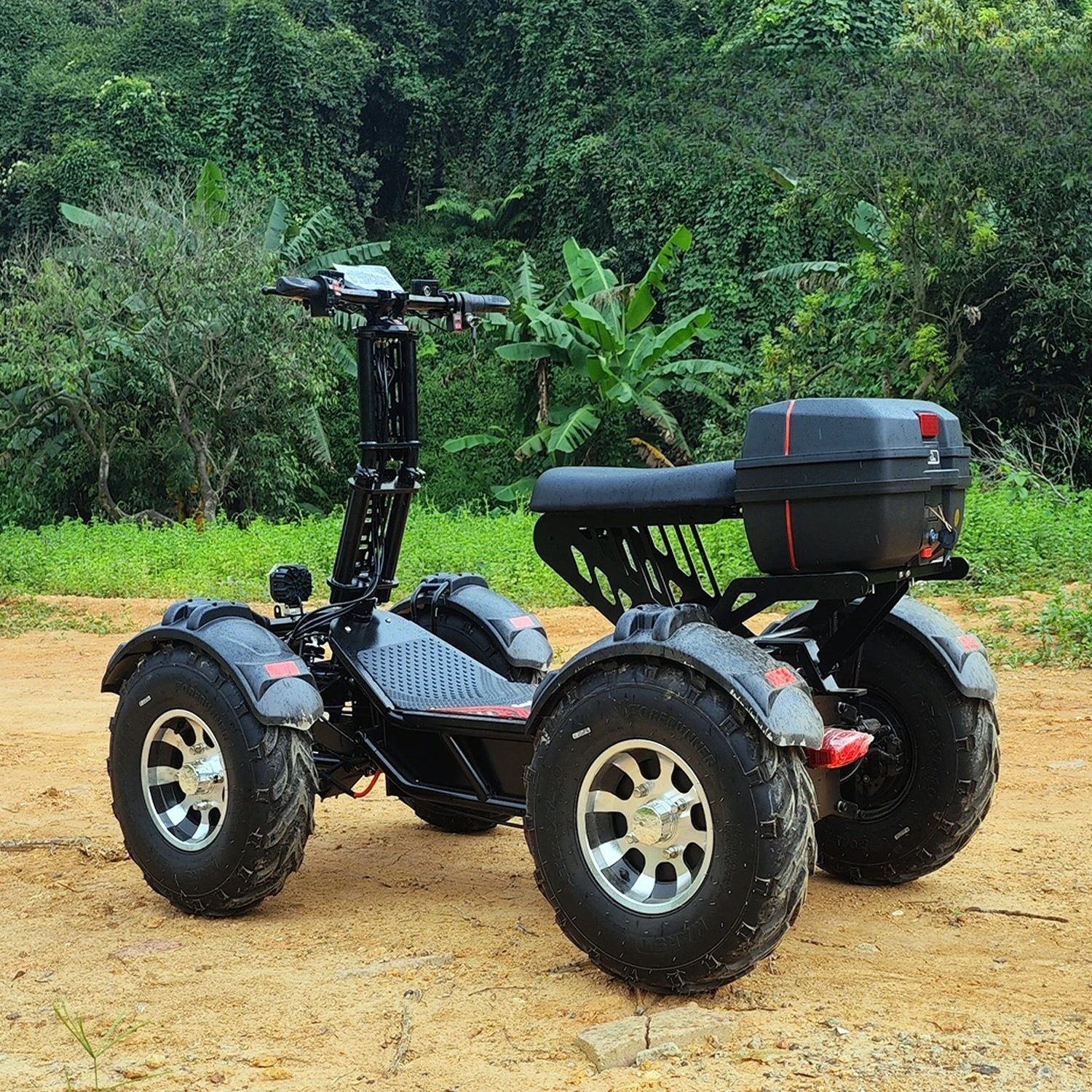 60V 60AH Electric Drift ATV, 500CC High Power 4WD Off-Road Vehicle