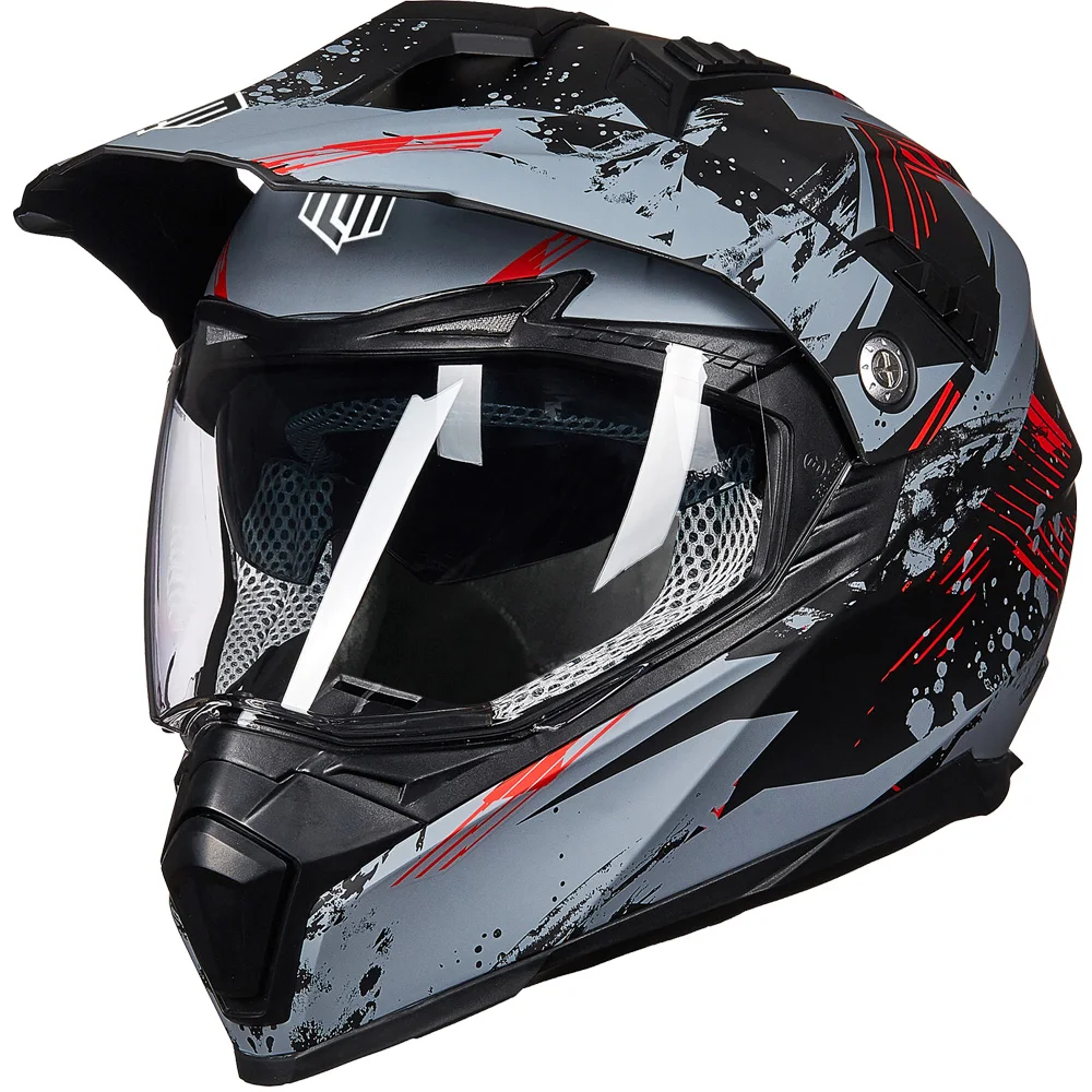 Full Face Helmet Sun Visor Dirt Bike ATV Motocross high protection