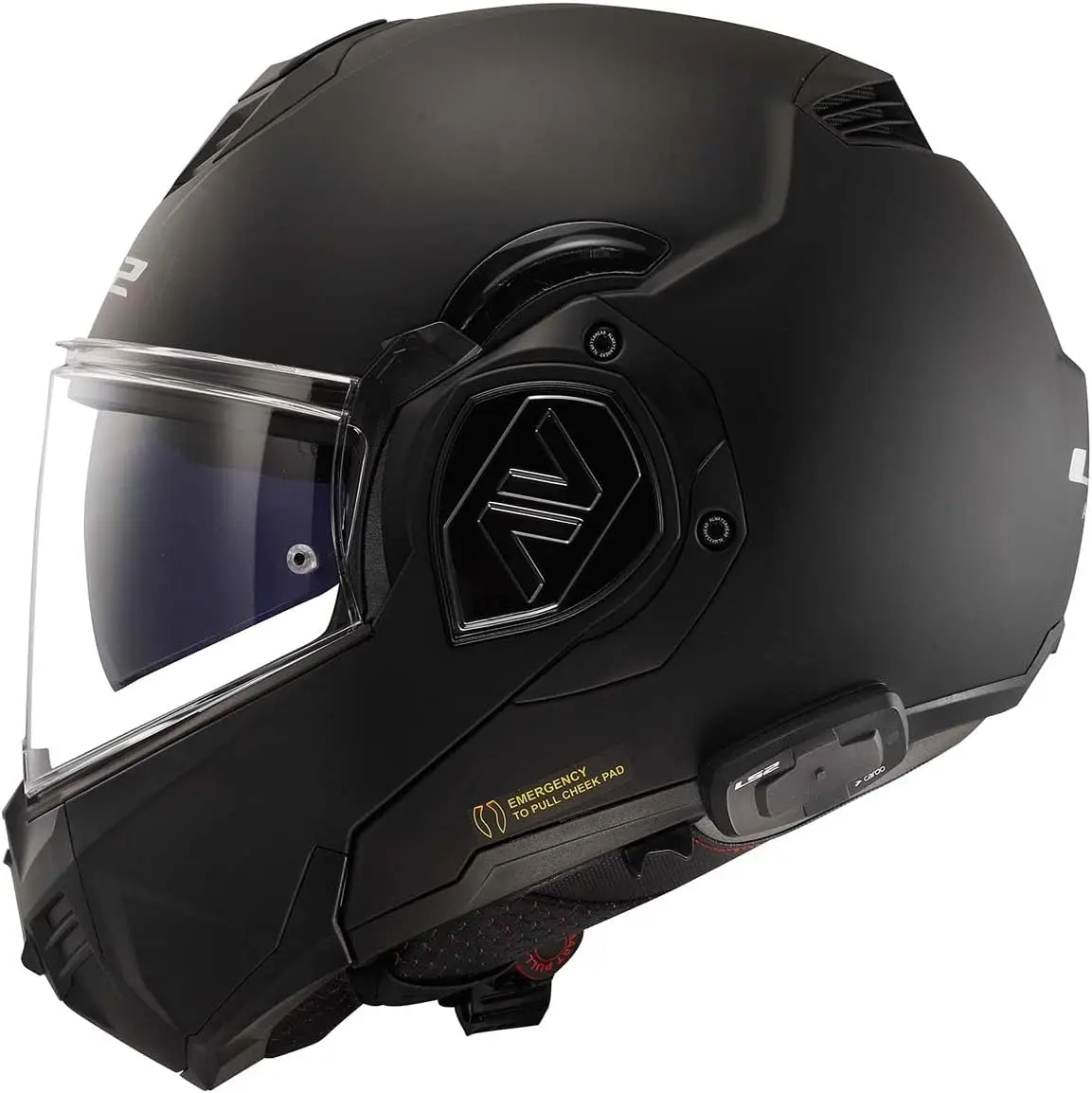 Helmets Advant Modular Helmet with Integrated Cardo 4X Bluetooth