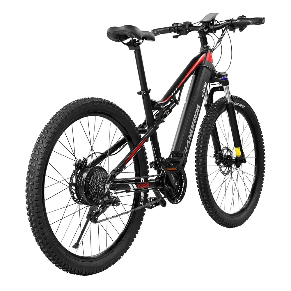E-bike RANDRIDE YG90 MTB1000W 48V 17Ah Road Bike27.5 Inch