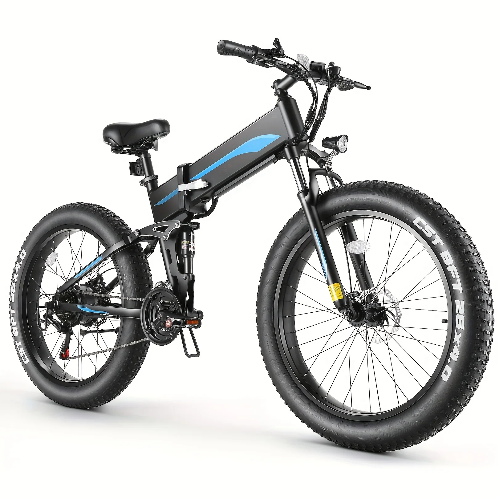 26″ x 4.0 Fat Tire Ebike for Adult with HIgh Speed 500W Brushless Motor