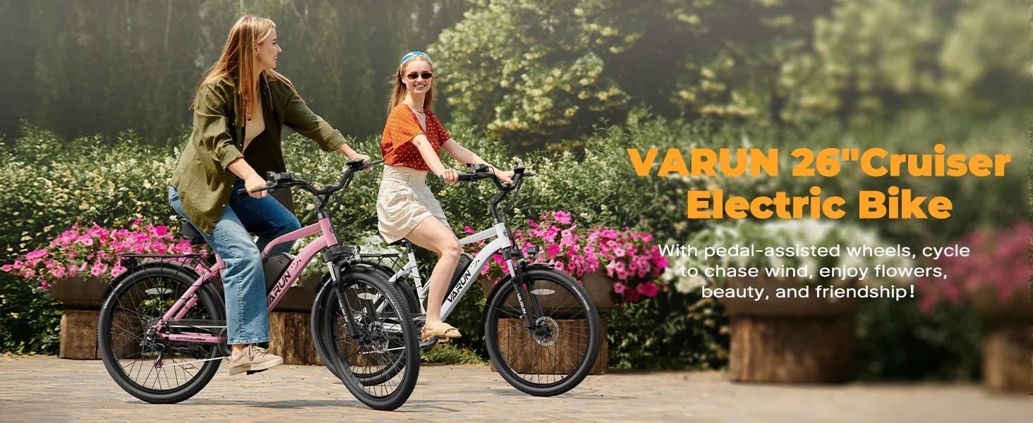 VARUN CITY CRUISER 500W Motor Electric Bicycle Adult E-Bike