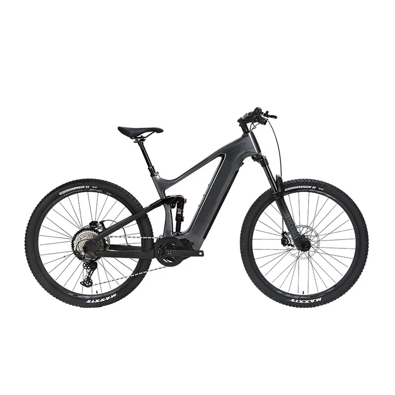 Long Range Pedal Assist Electric Dual Suspension Mountain Bike