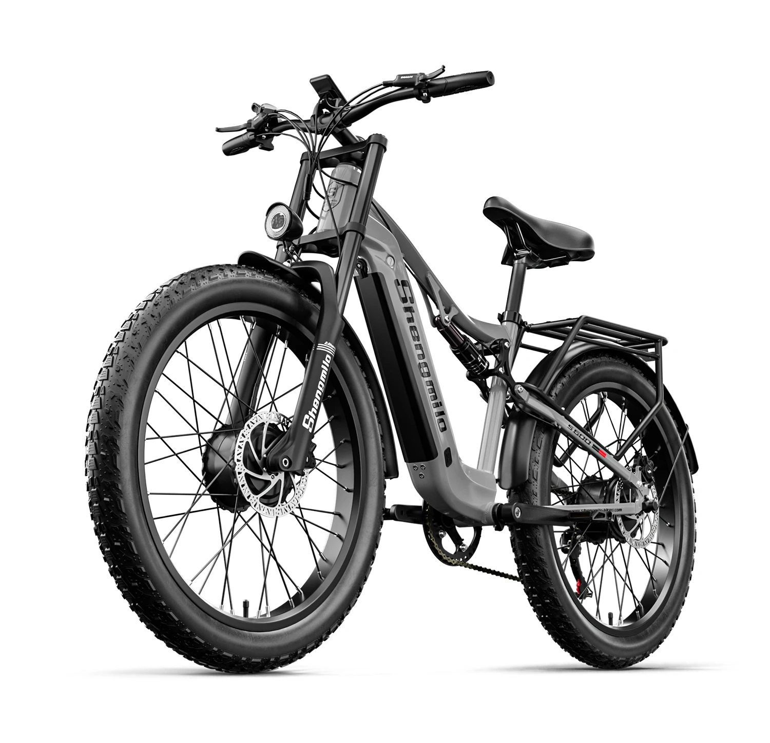 Shengmilo S600 Electric Bike Dual Motor2000W  48V17.5AH Battery