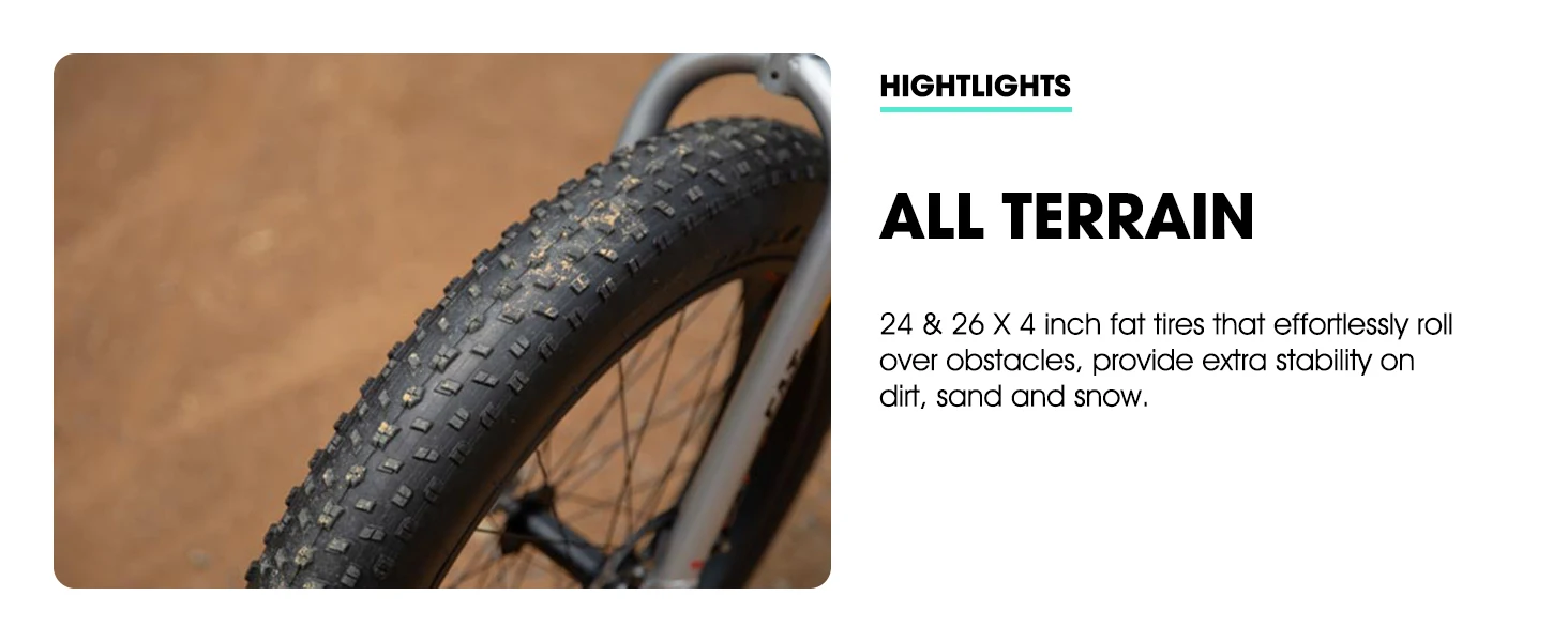 Hiland 20 Inch Kids' Bicycles Fat Tire Mountain Bike for  Age 5 + Years.