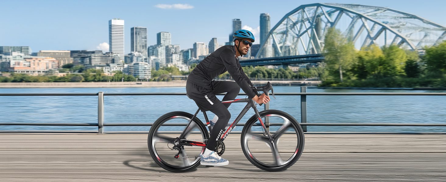 SucceBuy Road Bike Wheels Racing Bike 14 Speed bicycle